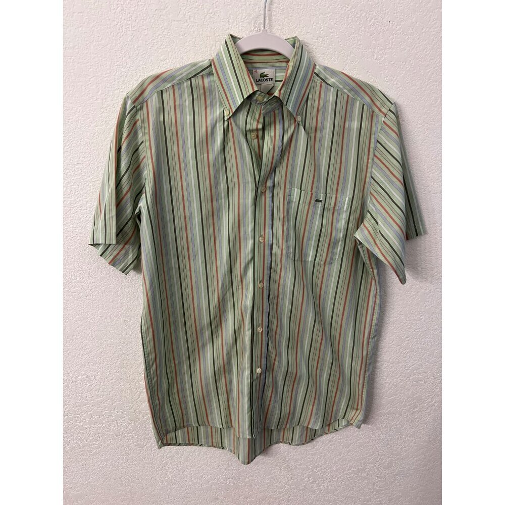 Lacoste retro groovy shirt mens size medium
